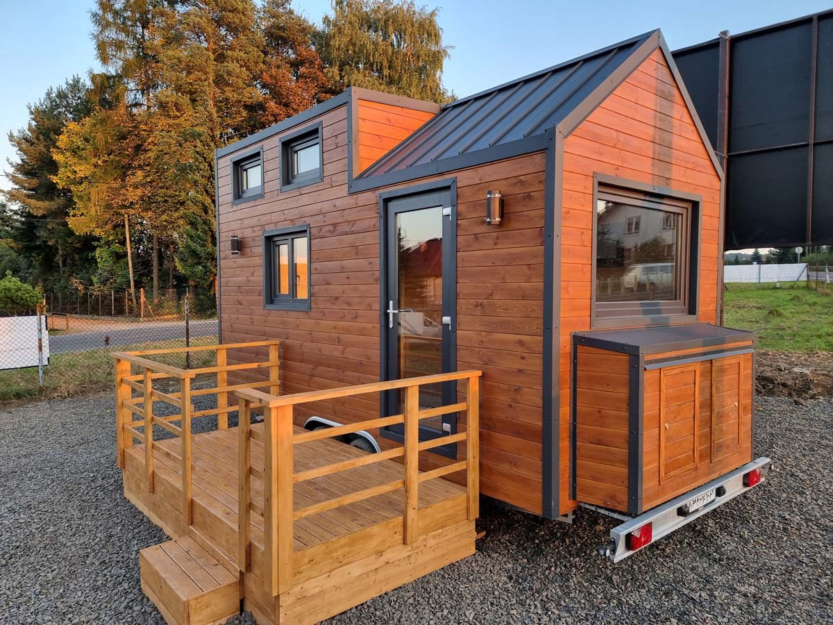 Tiny House, Maison container, Maison modulaire, Mini-maison - Modèle Sunshine