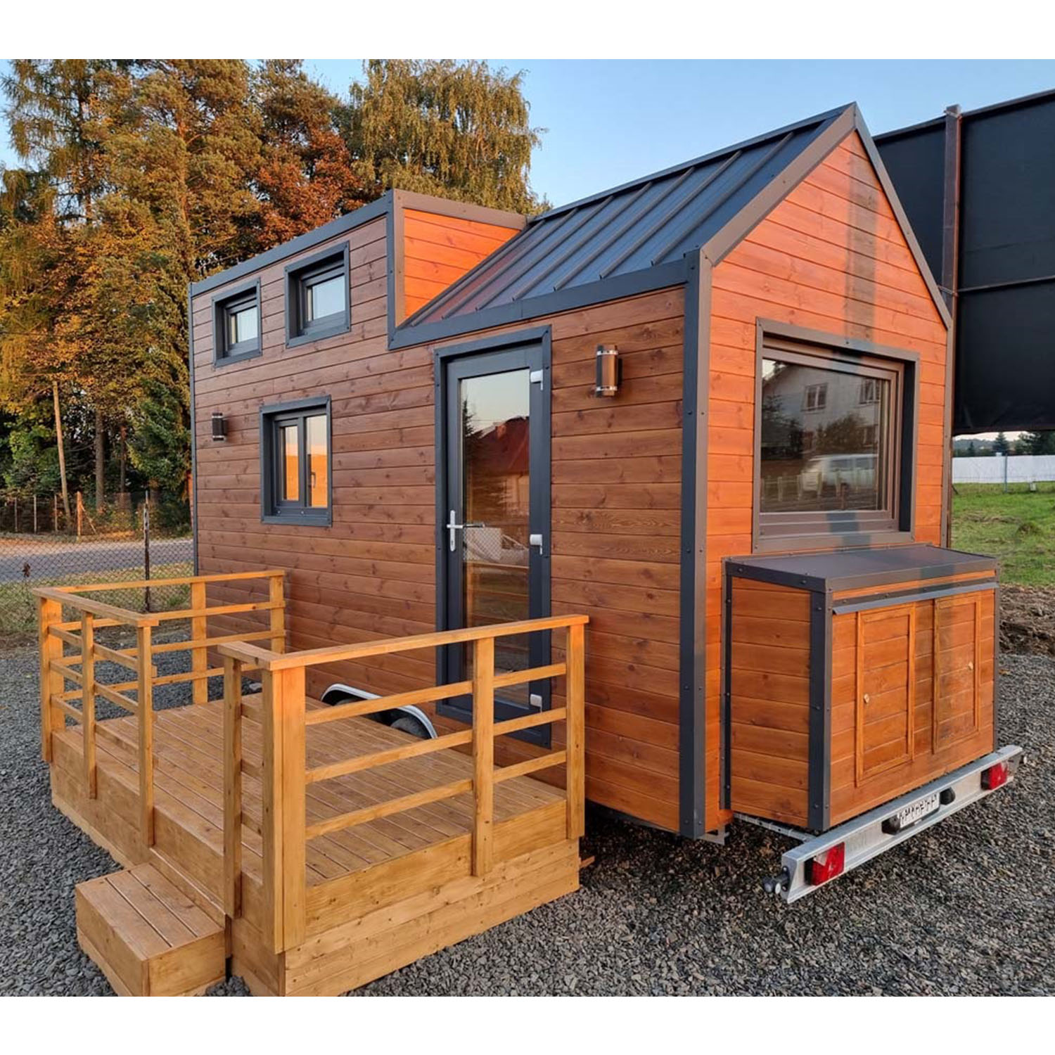 Tiny House, Maison container, Maison modulaire, Mini-maison - Modèle Sunshine