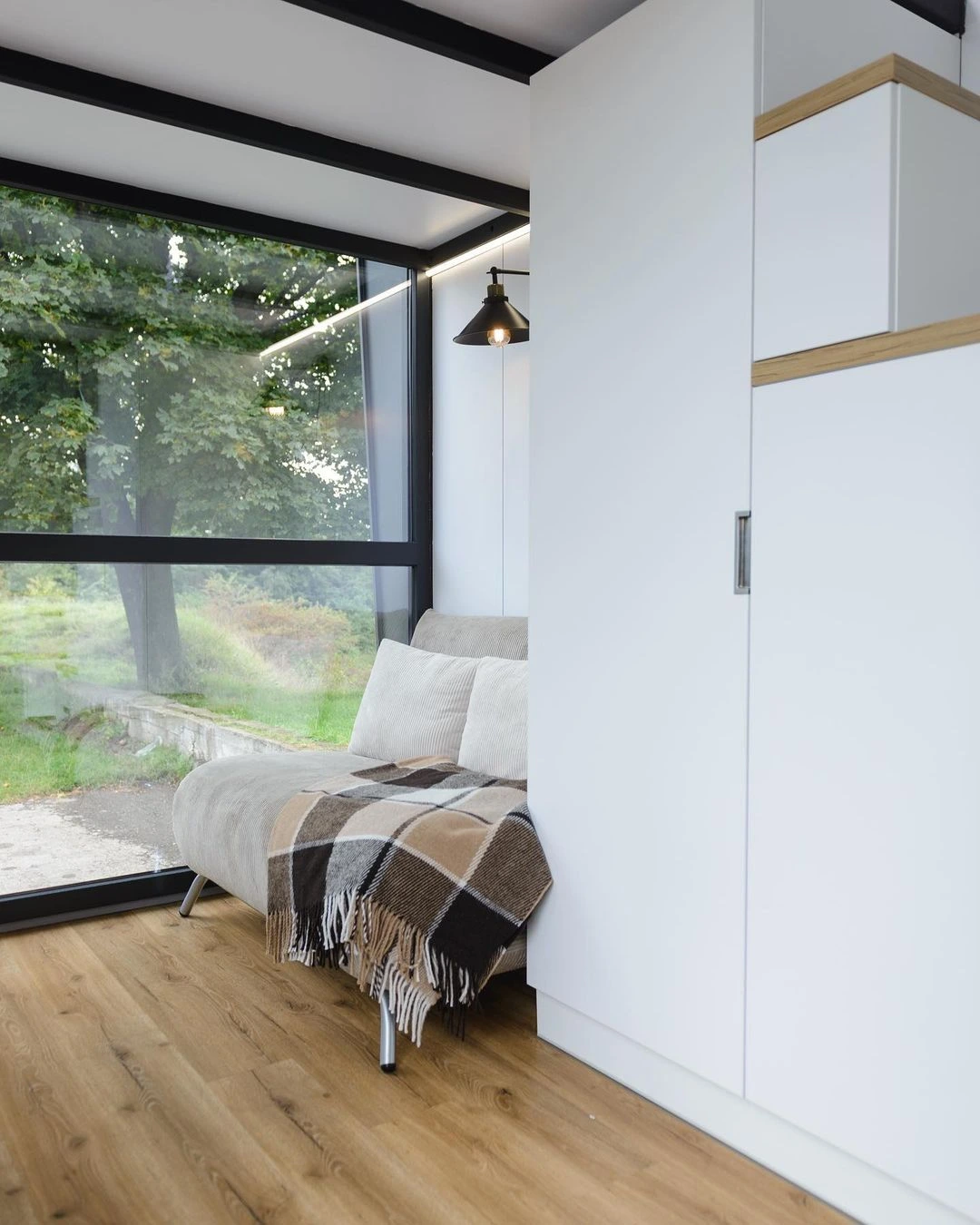 Tiny House, Maison container, Maison modulaire, Mini-maison, 17.82 m² -pour 2 personnes- modèle D