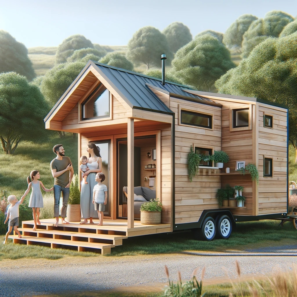 Les terrasses dans les maisons modulaires