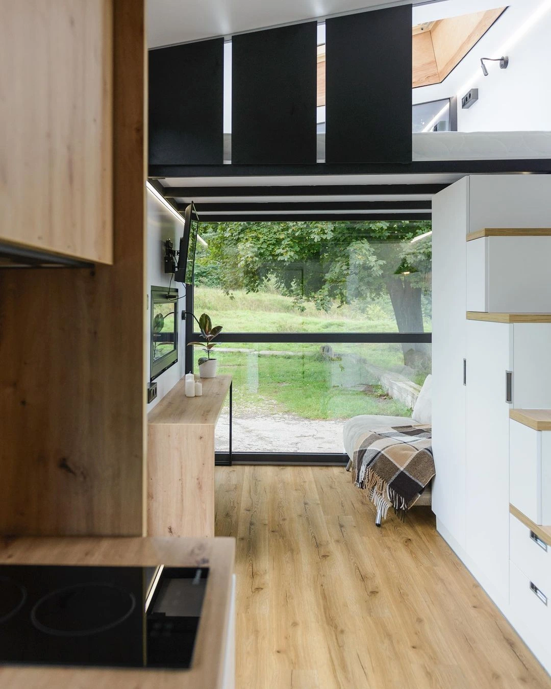 Tiny House, Maison container, Maison modulaire, Mini-maison, 16.72 m² - pour 2 personnes - Modèle 0