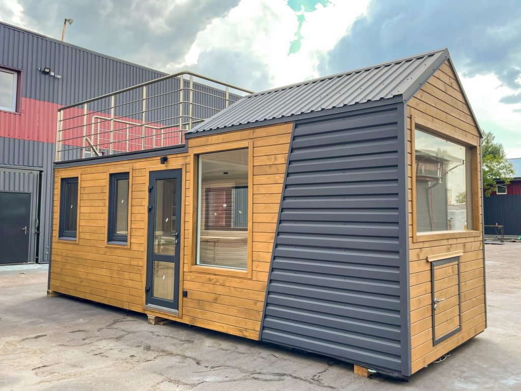 Tiny House, Maison container, Maison modulaire, Mini-maison , 24 m2 - Modèle Eco Dream 