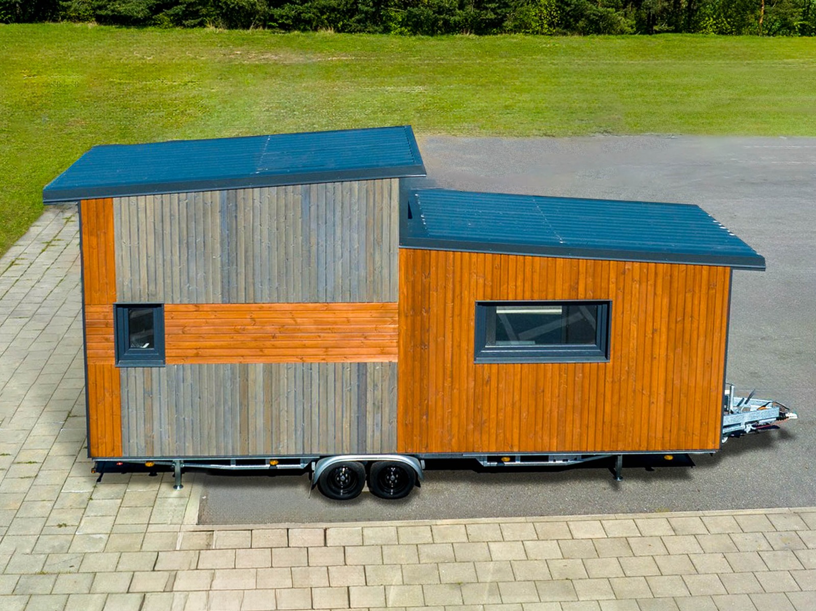 Tiny House, Maison container, Maison modulaire, Mini-maison - Modèle Green Day