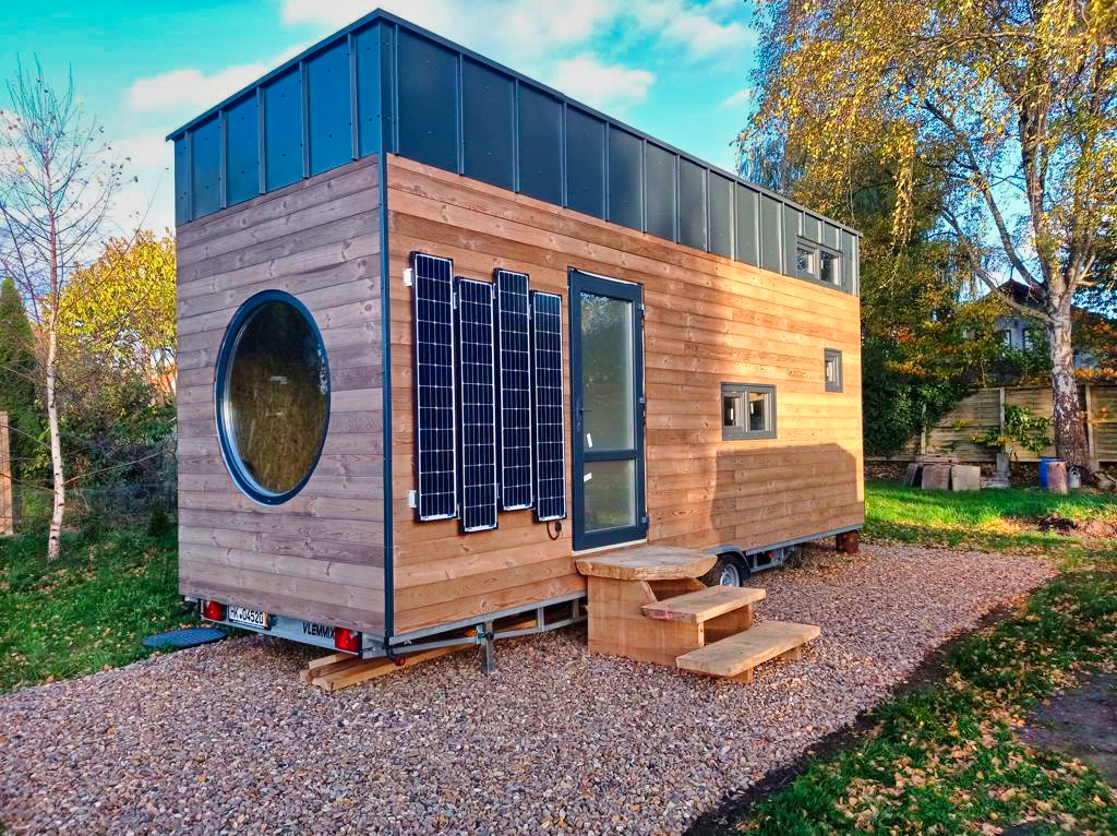 Tiny House, petite maison, chalet bois 25m2 - Technologie SIP - Modèle SIP