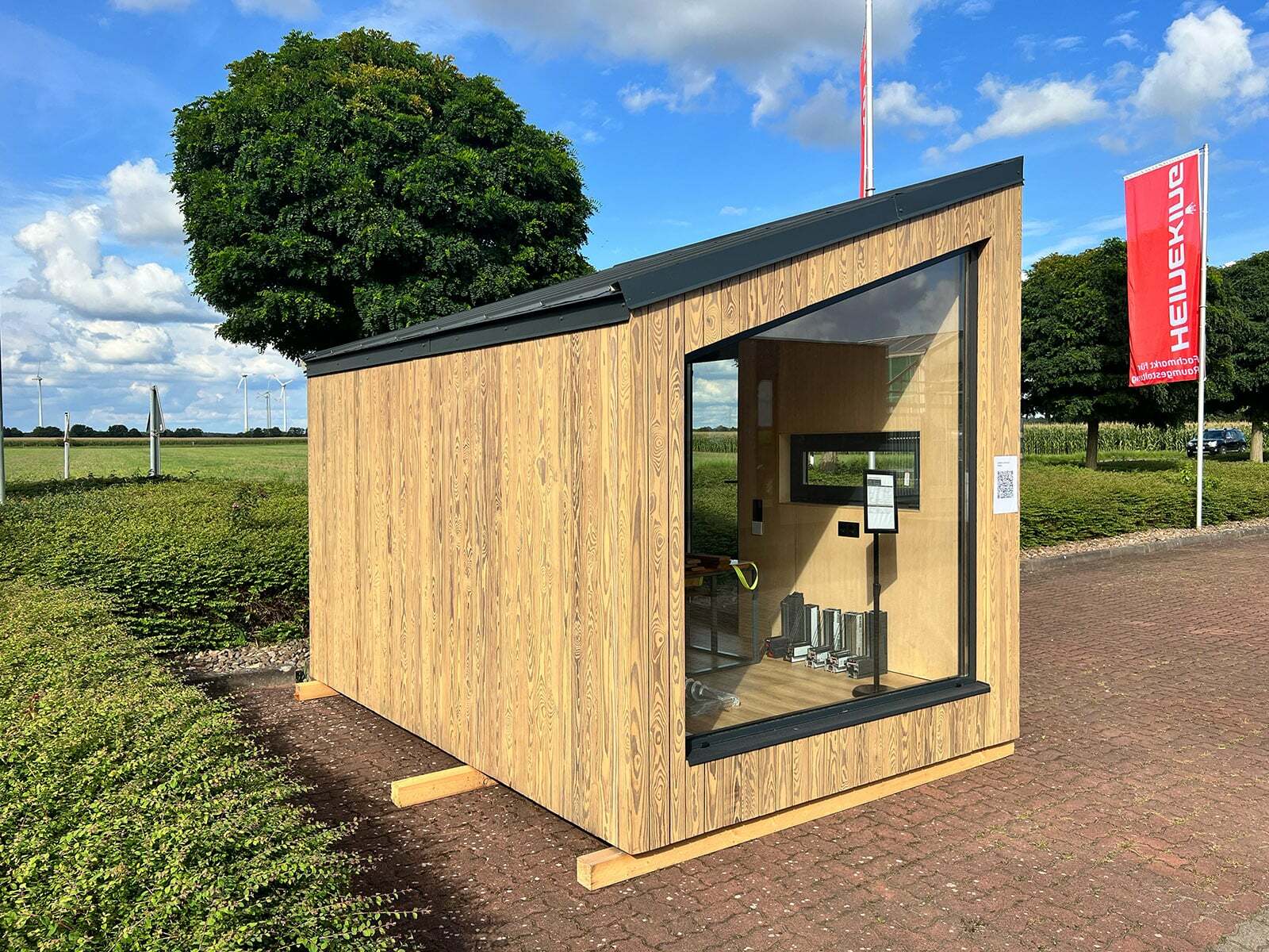 Tiny House - Modulhaus - Wohncontainer - Gartenhaus - 6,72 m²-Cube Modell